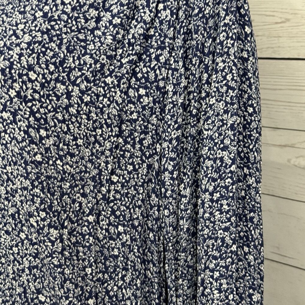 Lane Bryant Blouse Plus Size 24 Floral Print Long Sleeve Rayon - Picture 6 of 12